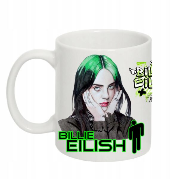 Kubek fanart muzyczny billie z autorską grafiką - wzór ASD-2841