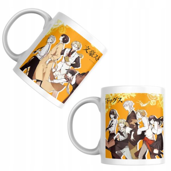 bungo stray dogs anime kubek zbrojna agencja detektywistyczna ada 330 ml