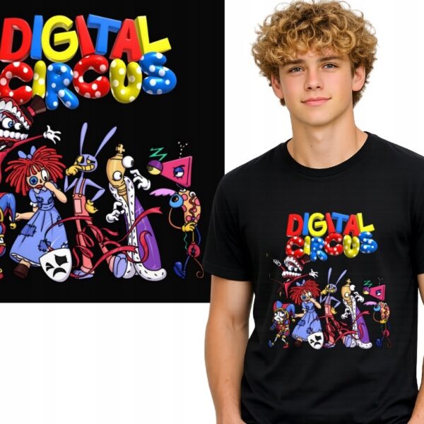 Koszulka fanart filmowo-serialowy circus z autorską grafiką premium - wzór ASD-24854