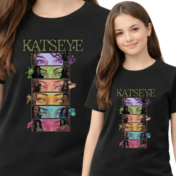 Koszulka fanart kats eye muzyczny k-pop z autorską grafiką czarny premium - wzór ASD-20486