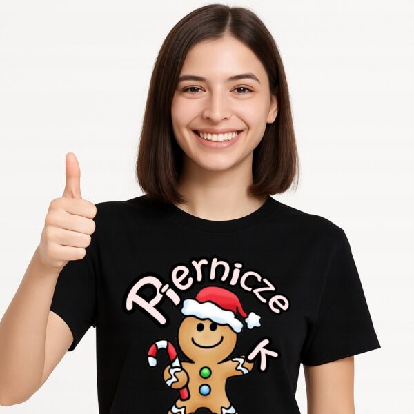 pierniczek ciastek święta koszulka unisex t-shirt premium