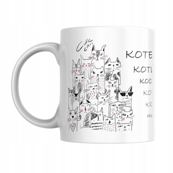 kotki kubek na prezent 330 ml