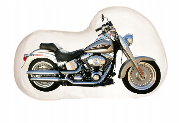 poduszka kształtka motor harley-davidson tył plusz minky