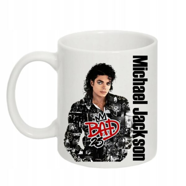 Kubek fanart muzyczny król pop michael z autorską grafiką - wzór ASD-5966