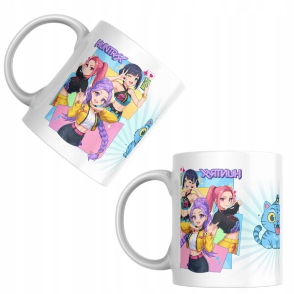 Kubek fanart muzyczny k-pop rumi mira zoey z autorską grafiką - wzór ASD-3065
