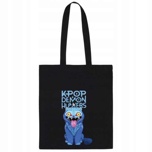Torba fanart muzyczny k-pop derpy z autorską grafiką czarny - wzór ASD-9700