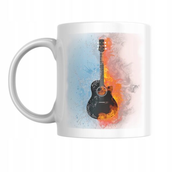 muzyka gitara nuty kubek 330 ml na prezent