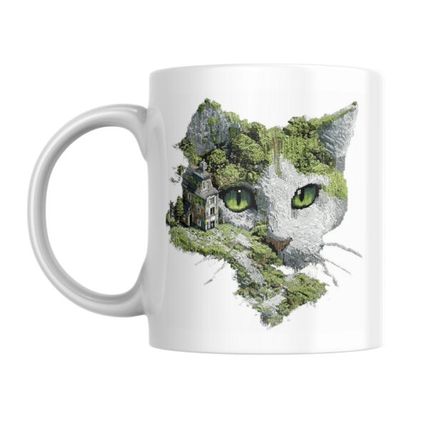 pixel art kubek kotek kot 330 ml