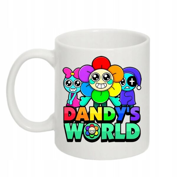 Kubek fanart dandy świat z autorską grafiką - wzór ASD-3659