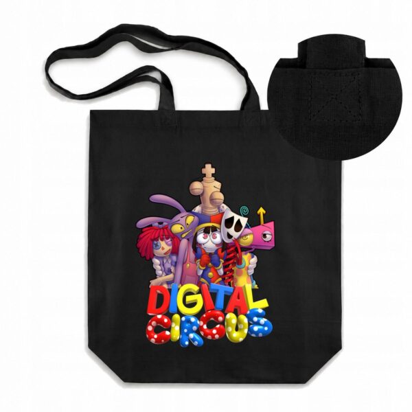 torba shoperka bawełniana gruba fanart filmowy serial circus cyfrowy
