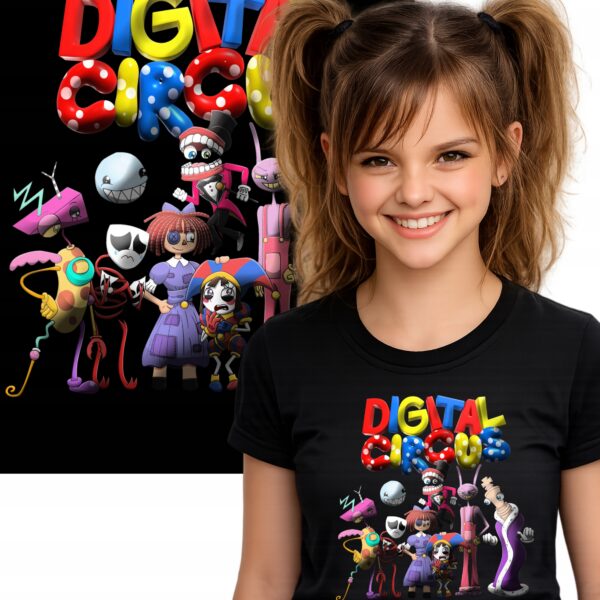 koszulka fanart filmowy serial circus cyfrowy t-shirt premium