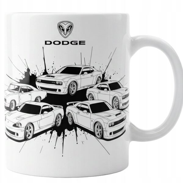 DODGE KUBEK MOTORYZACYJNY DLA PASJONATY NA PREZENT
