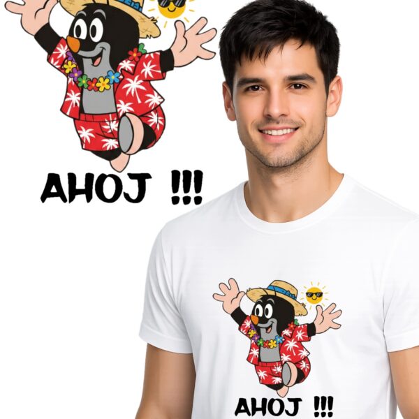 KOSZULKA KRET KRECIK WAKACJE AHOJ T-SHIRT PREMIUM