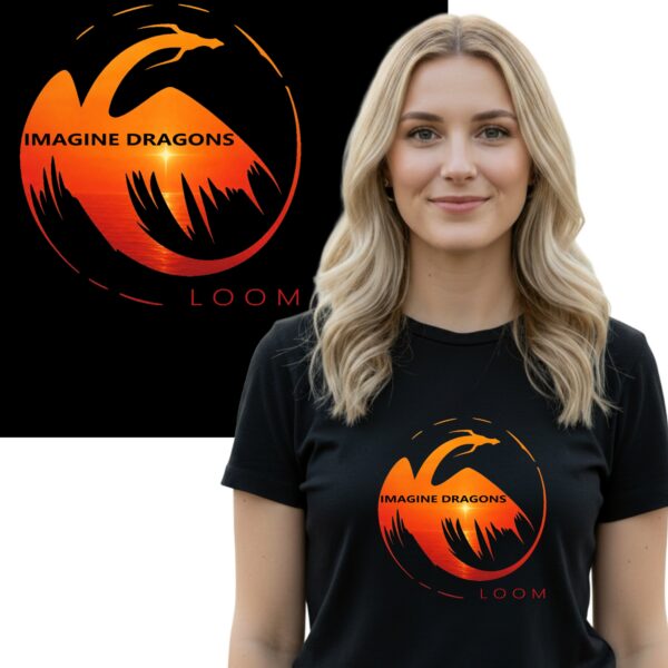 KOSZULKA LOOM IMAGINE DRAGONS T-SHIRT DLA FANA 02