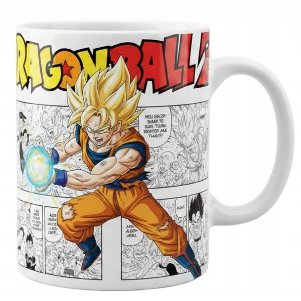 DRAGON BALL SON GOKU ANIME MANGA KUBEK Z NADRUKIEM