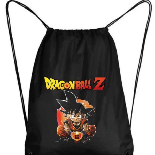 DRAGON BALL GOKU WOREK CZARNY MIEJSKI, SZKOLNY NA BUTY