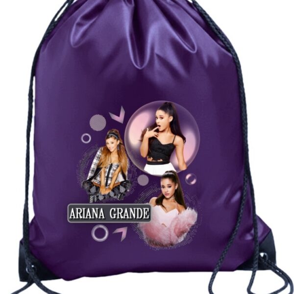 ARIANA GRANDE SUPER WOREK CZARNY MIEJSKI, SZKOLNY NA BUTY