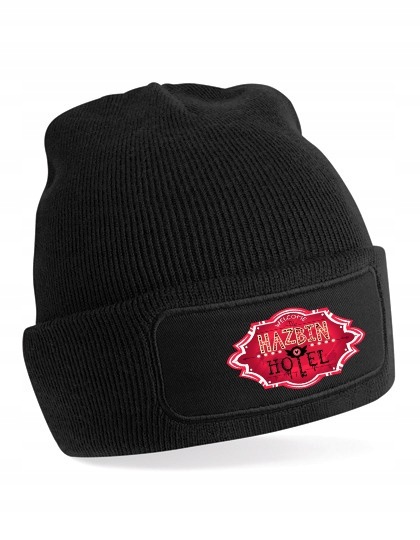 HAZBIN HOTEL CZAPKA ZIMOWA BEANIE ONESIZE CZARNA
