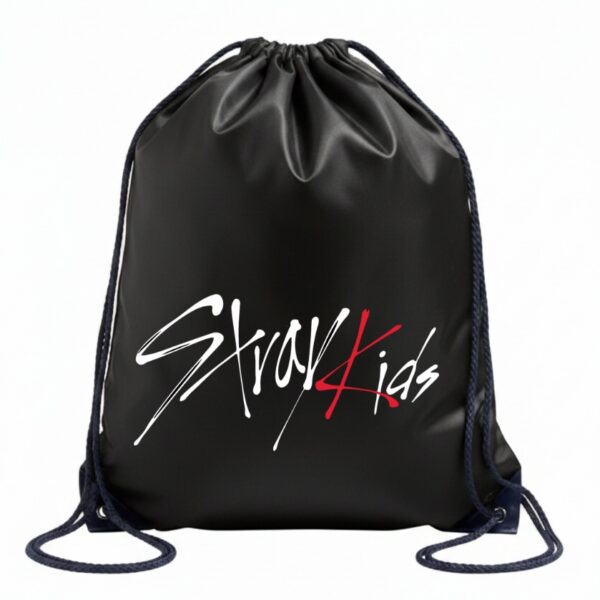 STRAY KIDS K-POP SUPER WOREK CZARNY MIEJSKI, SZKOLNY NA BUTY 01