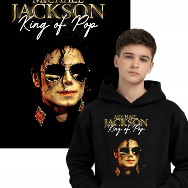MICHAEL JACKSON KRÓL POP LEGENDA CIEPŁA CZARNY