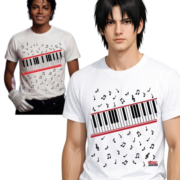 KOSZULKA MICHAEL JACKSON BEAT IT FORTEPIAN NUTY T-SHIRT