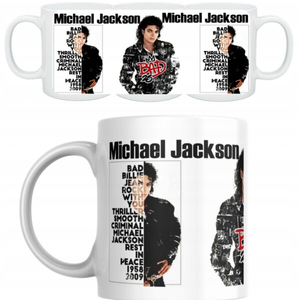 MICHAEL JACKSON LEGENDA KRÓL POP KUBEK 330 ml 023