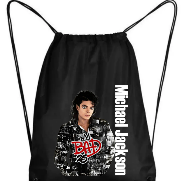 MICHAEL JACKSON MICKEY WOREK CZARNY PODRĘCZNY, MIEJSKI, SZKOLNY NA BUTY 03