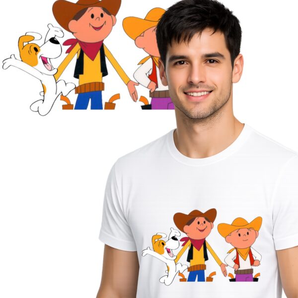 BOLEK I LOLEK REKSIO POLSKIE KULTOWE BAJKI KOSZULKA T-SHIRT BIAŁY PREMIUM