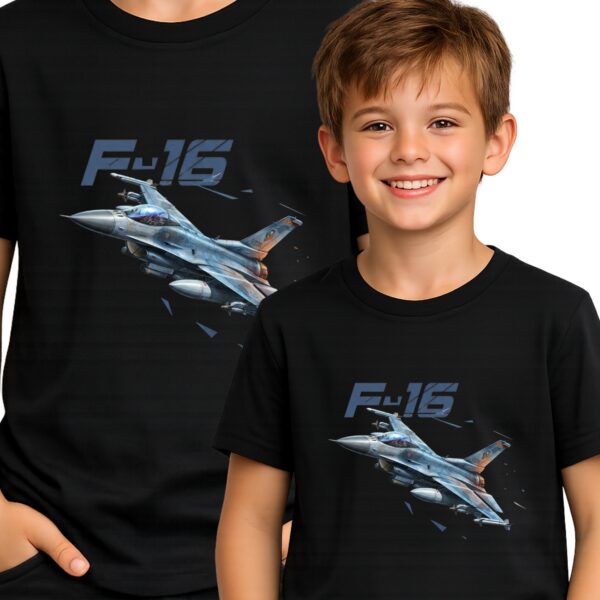 KOSZULKA F-16 Myśliwiec Samolot Wojskowy Fighting Falcon T-SHIRT