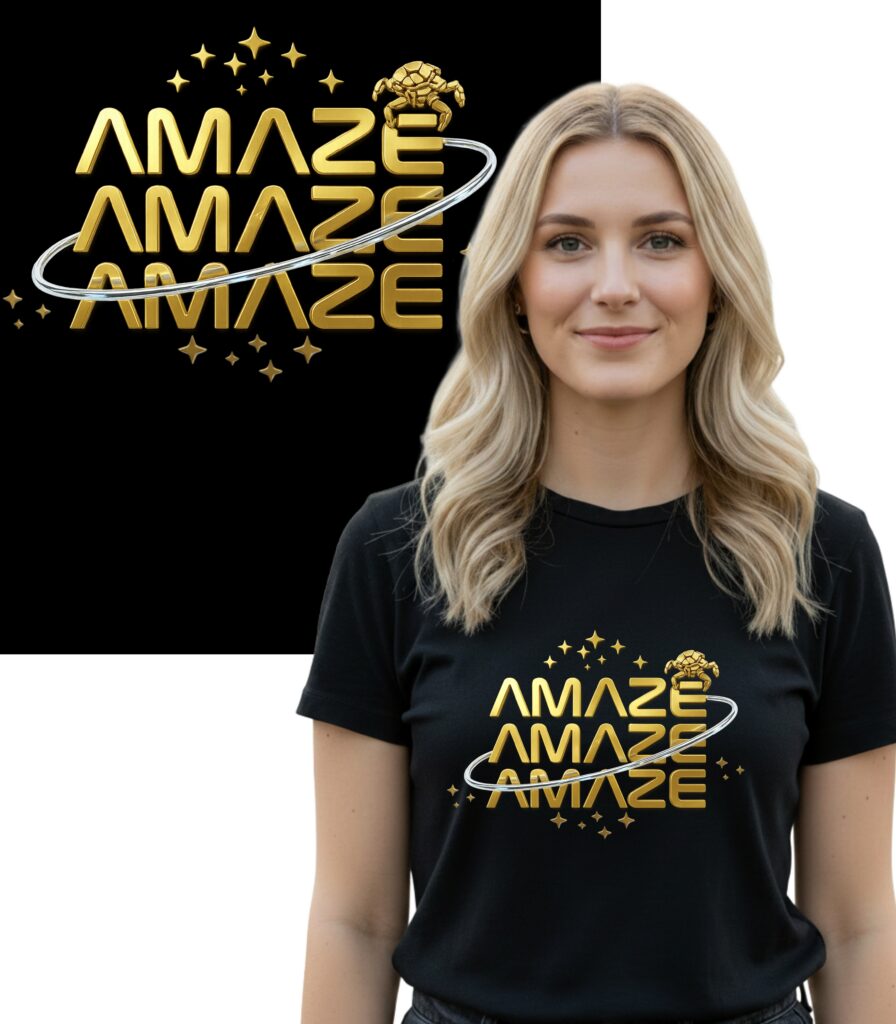 Koszulka taliowana  AMAZE KOSZULKA INSPIROWANA PROJECT HAIL MARY T-SHIRT