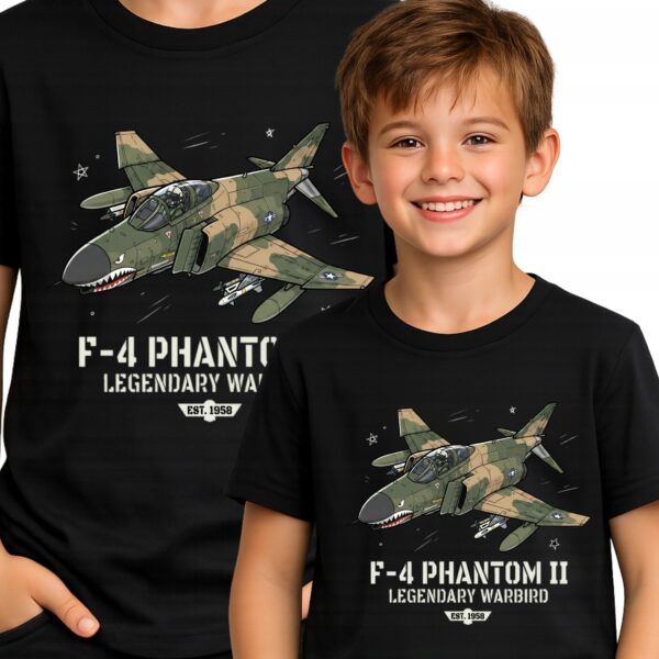 KOSZULKA F-4 Myśliwiec Samolot Wojskowy Fighting Falcon T-SHIRT